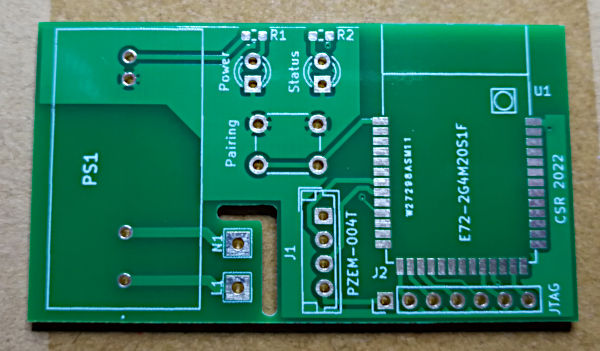 ZigBee module PCB