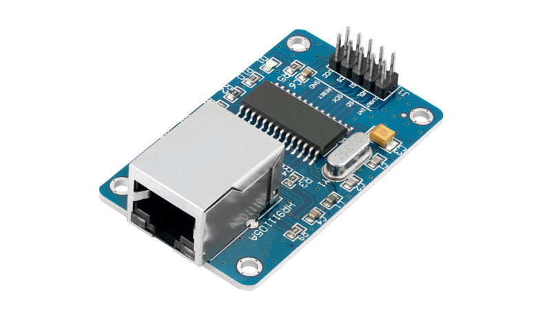 ENC28J60 Ethernet to SPI card