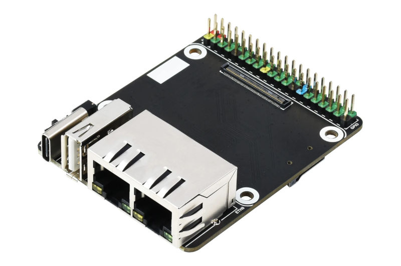 Waveshare Mini Dual Gigabit Ethernet Base Board